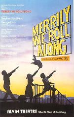 ©DR Affiche de Merrily We Roll Along à Broadway en 1981.