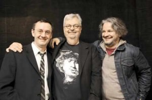 belles-soeurs-equipe-creation René-Richard Cyr, Michel Tremblay, Daniel Bélanger ©Valérie Remise