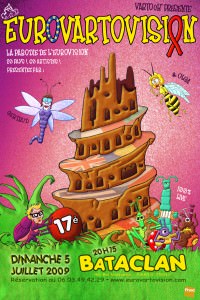 eurovarto-2009 Affiche de l'Eurovartovision 2009