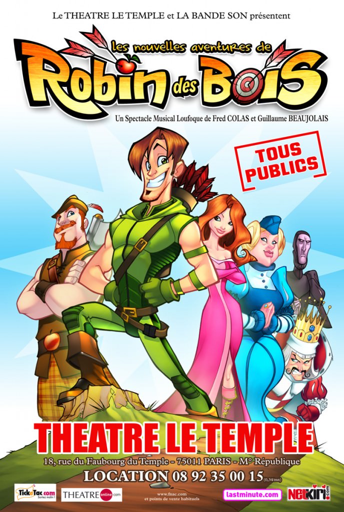 Les Nouvelles Aventures De Robin Des Bois Les nouvelles aventures de Robin des Bois - Regard en Coulisse