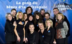le_blues_de_la_metropole La troupe de la comédie musicale <i>Le blues d’la métropole</i> ©DR
