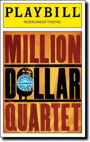 Million Dollar Quartet Playbill