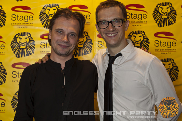 endless-leonard-lewandowski Arnaud Leonard & Hervé Lewandoswki © Endless Night Party / Stage Entertainment France / Christophe Verdier