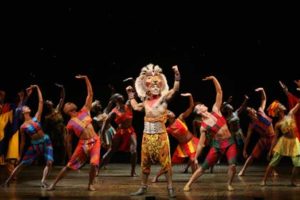 André Jackson est Simba dans la comédie musicale <i>The Lion King</i> © Joan Marcus;©Disney
