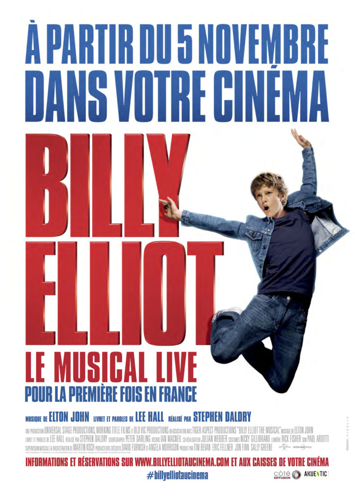Billy Elliot La Comédie Musicale Live 2014 Billy Elliot the Musical Live projeté en avant-première à Paris