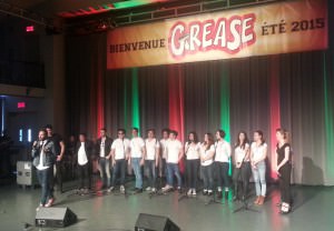 La troupe de la comédie musicale Grease à Montréal  © André Lapointe - Regard en Coulisse